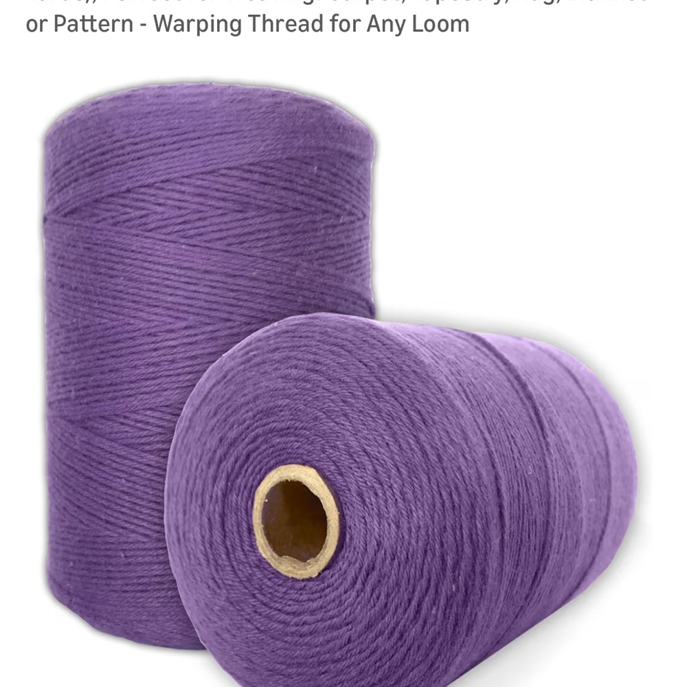 Premium Cotton Yarn Set - Black, white, brown, amethyst, Red - Picture 5 of 10